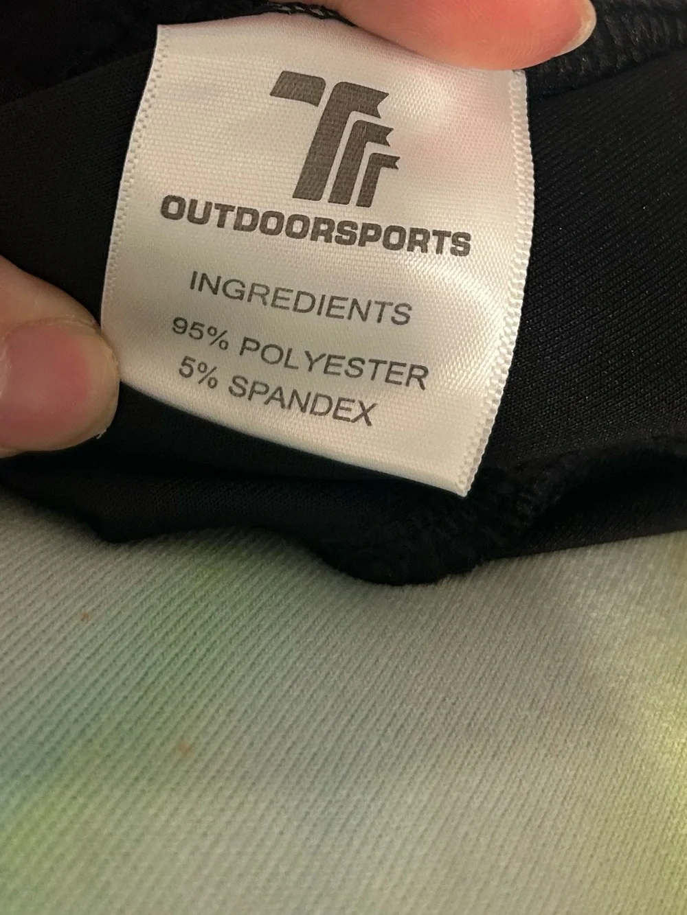 OutdoorSports Black 2 Piece Track Suit Set with Full Zip Jacket & Pants Size M